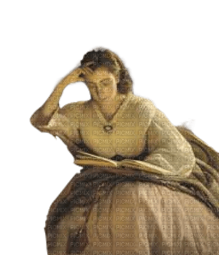 reading dolceluna spring woman - δωρεάν png