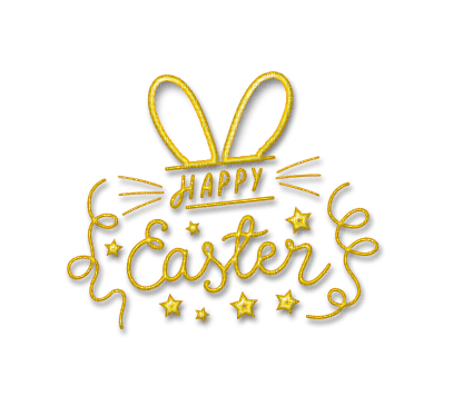 kikkapink happy easter text png spring quote - gratis png