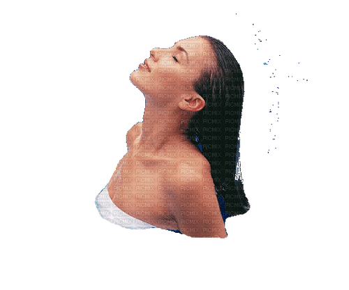 kvinna-badar---woman-bathing - png grátis