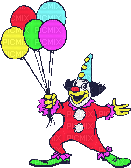 clown - GIF animado grátis