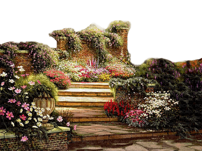 Kathleen Reynolds Garden Paysage Scenery - 無料png