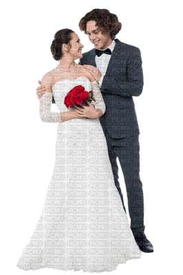 Kaz_Creations Couples Couple Bride & Groom  Wedding - PNG gratuit
