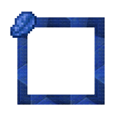 Small Blue Frame - darmowe png