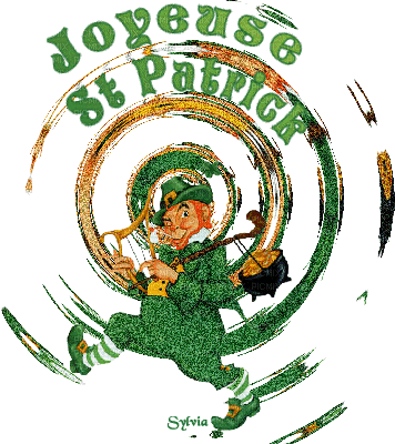 Saint-Patrick - Бесплатный анимированный гифка