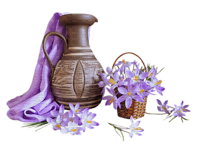 Kaz_Creations Deco Flowers Vase - png gratuito