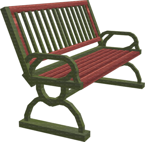 Garden Park Bench - Free PNG