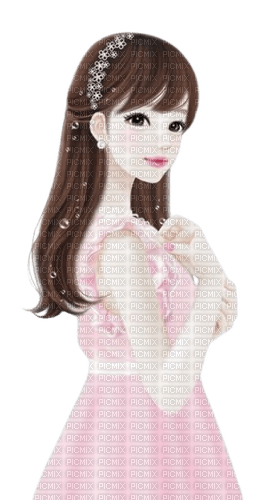 Lovely girl by Mellow spring - 無料png