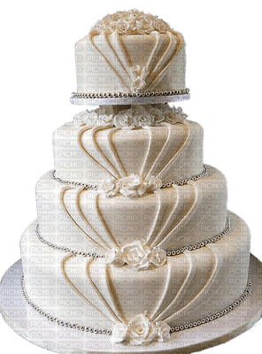 Kaz_Creations Deco Wedding Cake - PNG gratuit