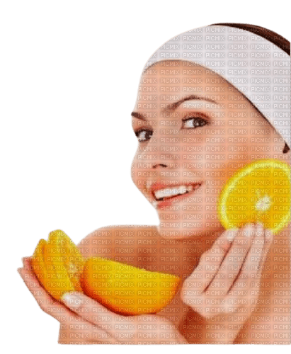 Kaz_Creations Woman-Femme-Fruit-Oranges - nemokama png