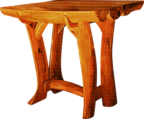 Mesa de madera - ilmainen png