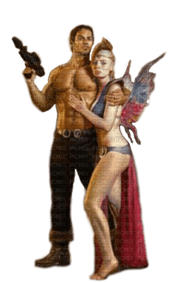 fantasy couple by  nataliplus - gratis png