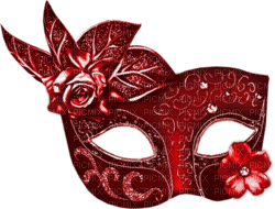 Kaz_Creations Deco Red Scrap Colours Mask - PNG gratuit