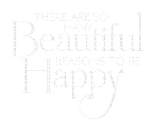 kikkapink text beautiful happy quote white deco - δωρεάν png