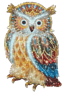 Fantasy Owl - Ingyenes animált GIF