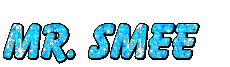 Mr. Smee Text - Gratis animeret GIF