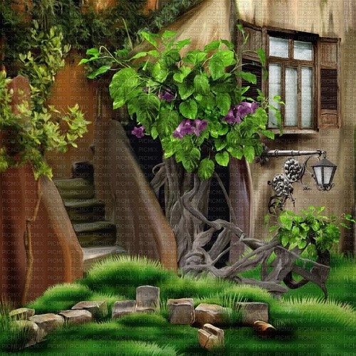 fantasy background by nataliplus - gratis png