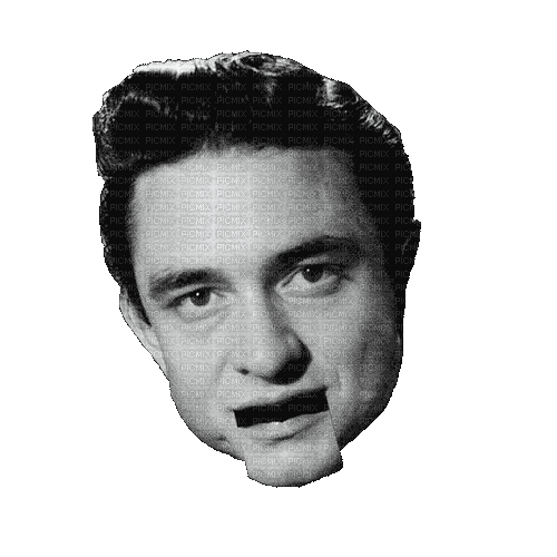 Talking Johnny Cash - Free animated GIF