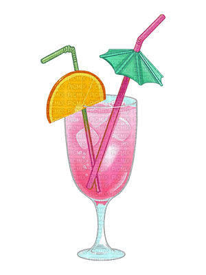 kikkapink deco summer cocktail pink drink
