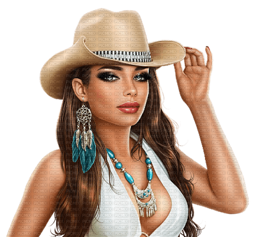 Cowboy girl. Leila - PNG gratuit