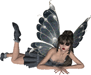 goth fairy - Besplatni animirani GIF