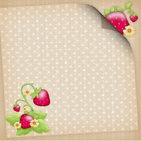 strawberry shortcake  bg charlotte aux fraise fond - 無料png