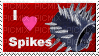 i heart spikes - Бесплатный анимированный гифка