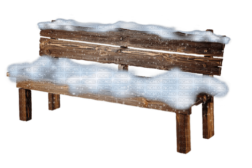 sittbänk-vinter---------bench--winter - png grátis