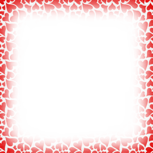 Frame.Hearts.Red - KittyKatLuv65 - zadarmo png