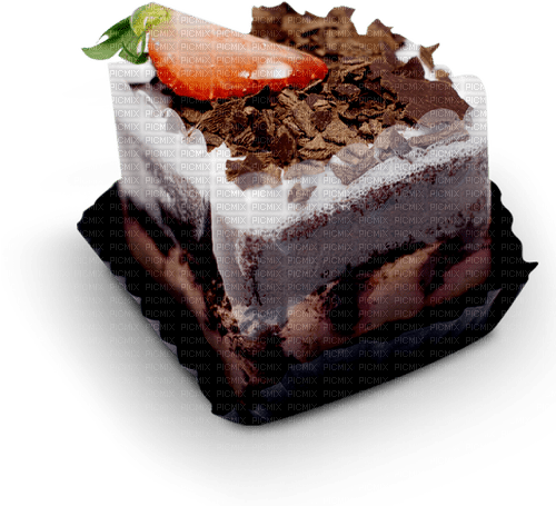 Dessert Chocolate Tart - PNG gratuit