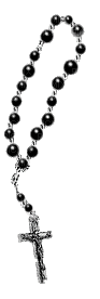 black rosary - GIF animate gratis