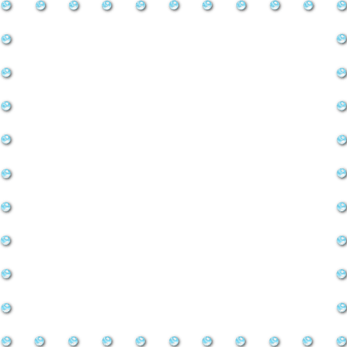 Turquoise Pearl Frame - bezmaksas png