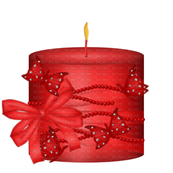 Kaz_Creations Valentine Deco Love Candle - PNG gratuit