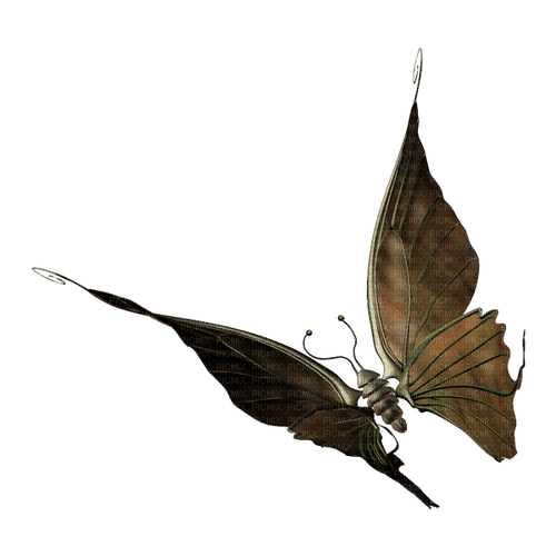 kikkapink steampunk butterfly - nemokama png