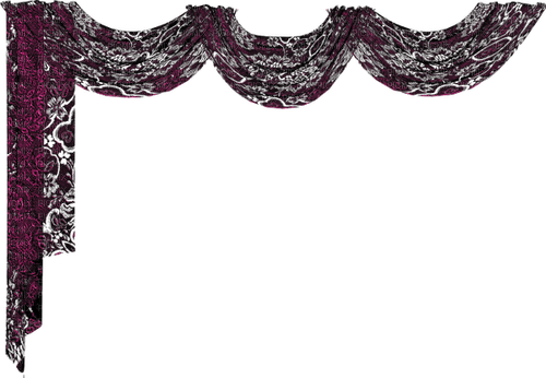 gardiner----curtains..rosa..pink - 無料png