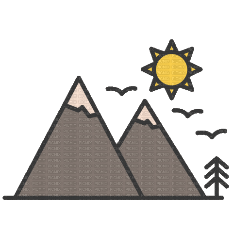 Mountain - 無料のアニメーション GIF