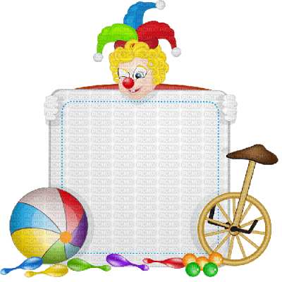Kaz_Creations Cartoon Baby Clown Circus - фрее пнг