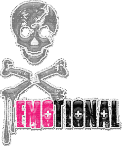 emotional glitter skull - 免费动画 GIF