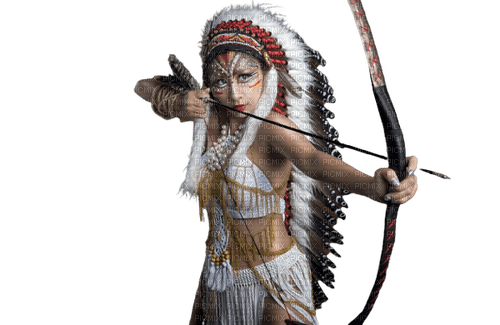 Indianer Frau - darmowe png