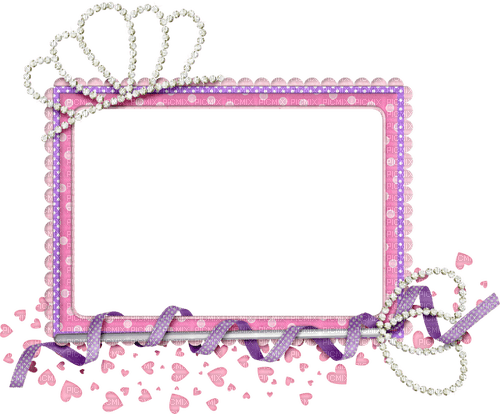 Pink frame - δωρεάν png
