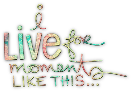 soave text live moment like pink green yellow - png gratis