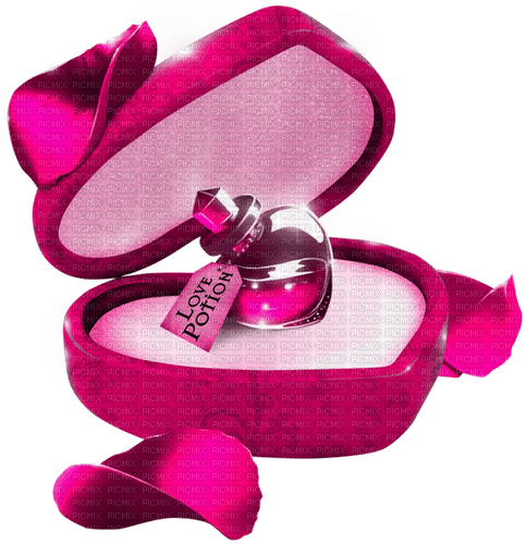 Love.Potion.Box.Petals.White.Pink - ingyenes png