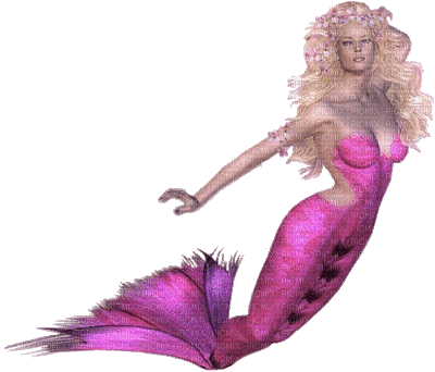 laurachan mermaid - Gratis geanimeerde GIF