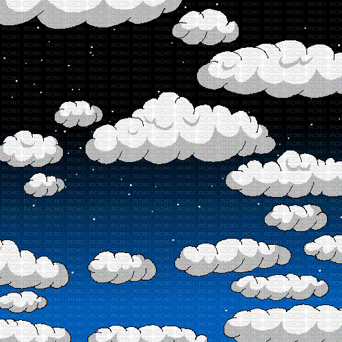 clouds GIF animation, sky, Adam64 - GIF animado grátis