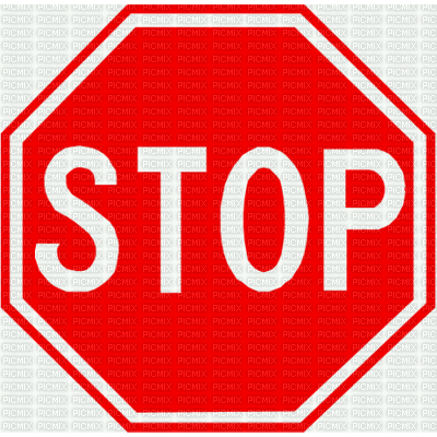 STOP - Ingyenes animált GIF