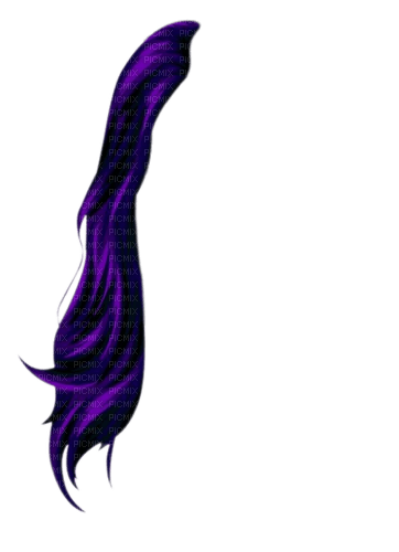cheveux purple D - δωρεάν png