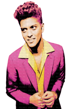 Kaz_Creations Bruno Mars Singer Music - ücretsiz png
