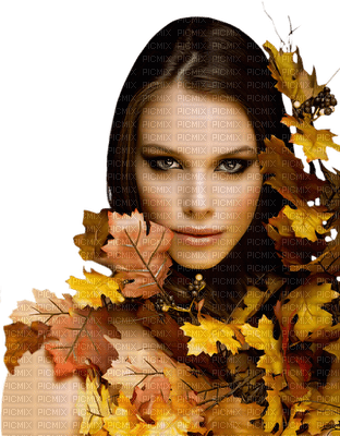 autumn woman dm19 - kostenlos png