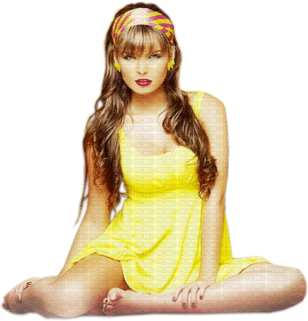 soave woman spring summer fashion yellow - δωρεάν png