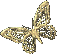 little gold butterfly gif petite or papillon - Бесплатный анимированный гифка
