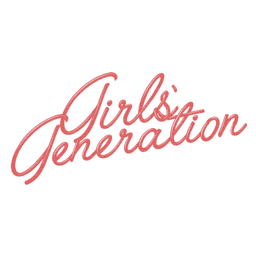 Text Girls`Generation - ingyenes png